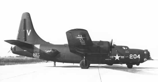 PB4Y-2 Privateer 204 on the apron